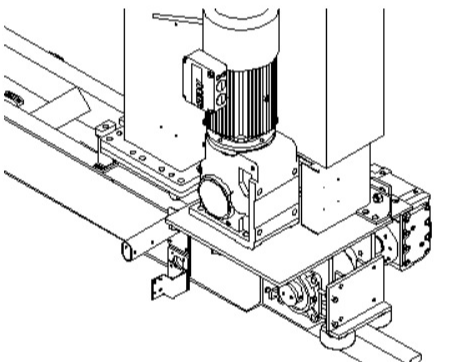 堆垛機的行走機構和升降機構